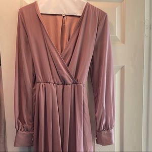 Baltic Born Lydia Deep Mauve Maxi Dress